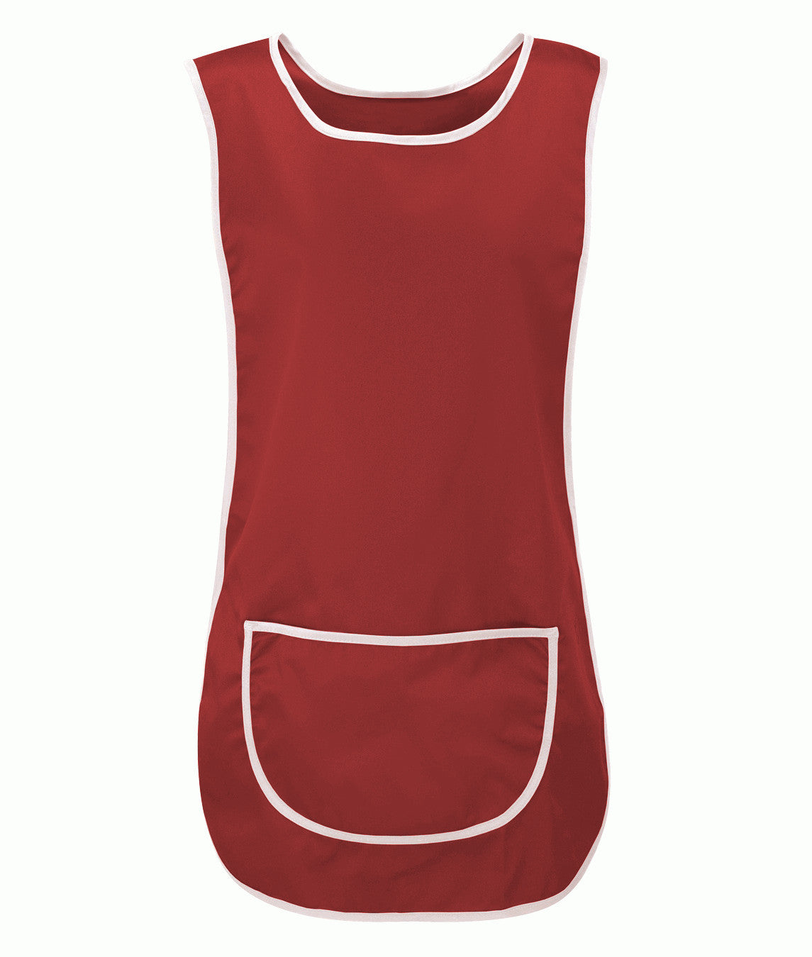 Arvello PCT41 Ladies Work Tabard Red Contrast Trim