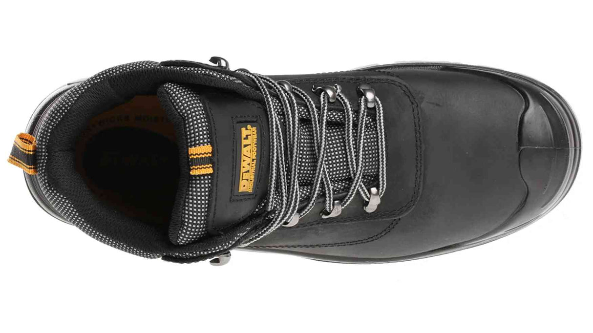 DeWALT Laser Safety S1-P Steel Toe-Cap Hiker Boot - Black