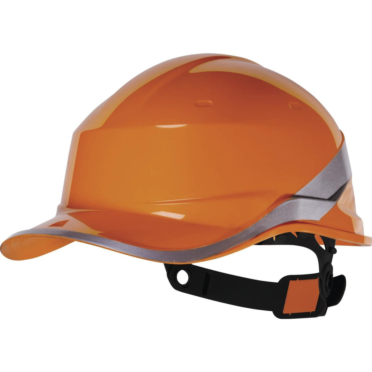 Delta Plus Diamond V Safety Helmet Baseball Cap Shaped Orange