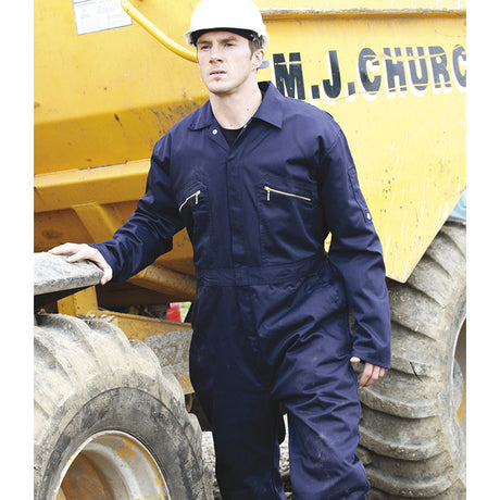 Dickies WD4839 Redhawk Men Work Overall Knee Pad Pockets Navy