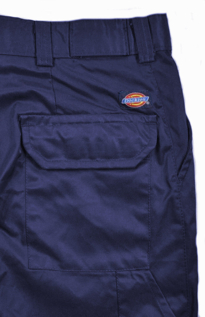 Dickies GR43100 Grafters Cargo Navy Work Trousers