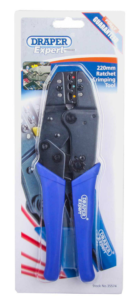 Draper Tools RCT 2200mm Ratchet Action Terminal Crimping Tool