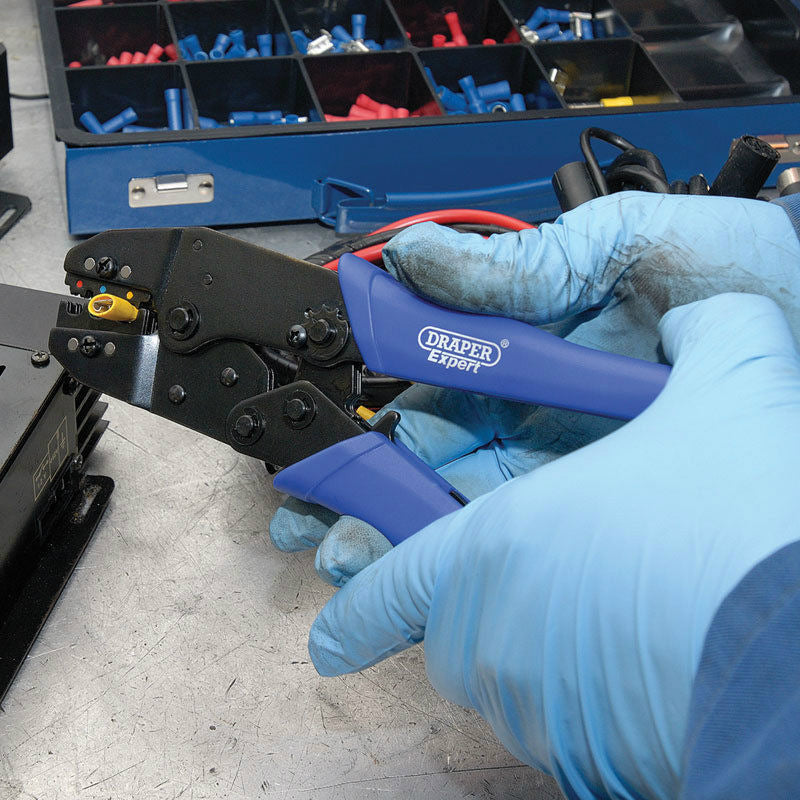 Draper Tools RCT 2200mm Ratchet Action Terminal Crimping Tool