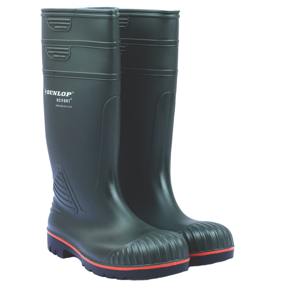Dunlop B-Dri Acifort A442631 Heavy Duty Full Safety S5 Wellington