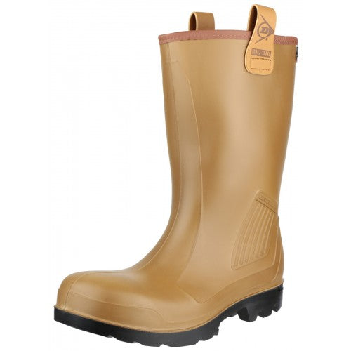 Dunlop Rig-Air Safety Rigger Wellington Boots Size UK 6