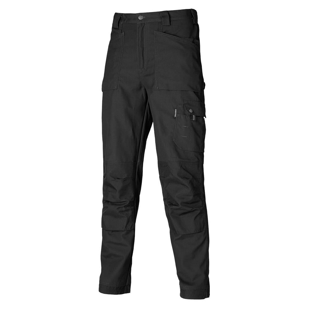 Dickies EH26800 Eisenhower Work Cargo Trousers With Knee Pad Pockets Black
