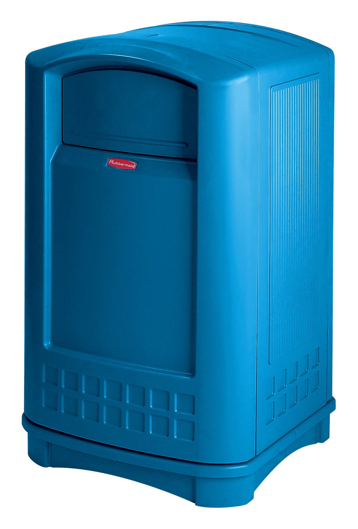 Rubbermaid Landmark Series II Outdoor Waste Bin Blue