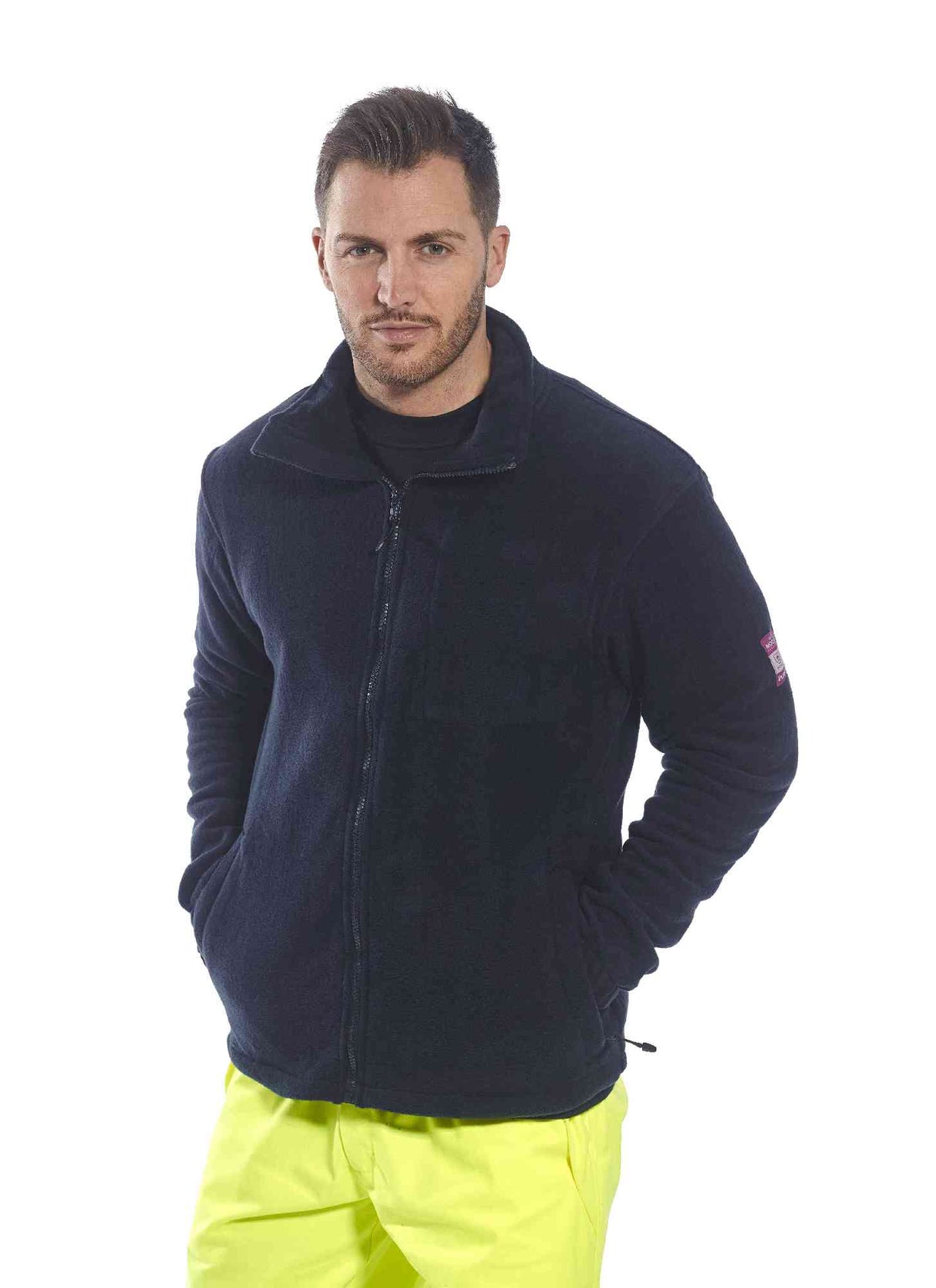 Portwest FR30 Bizflame Men FR Fleece Navy Size XL
