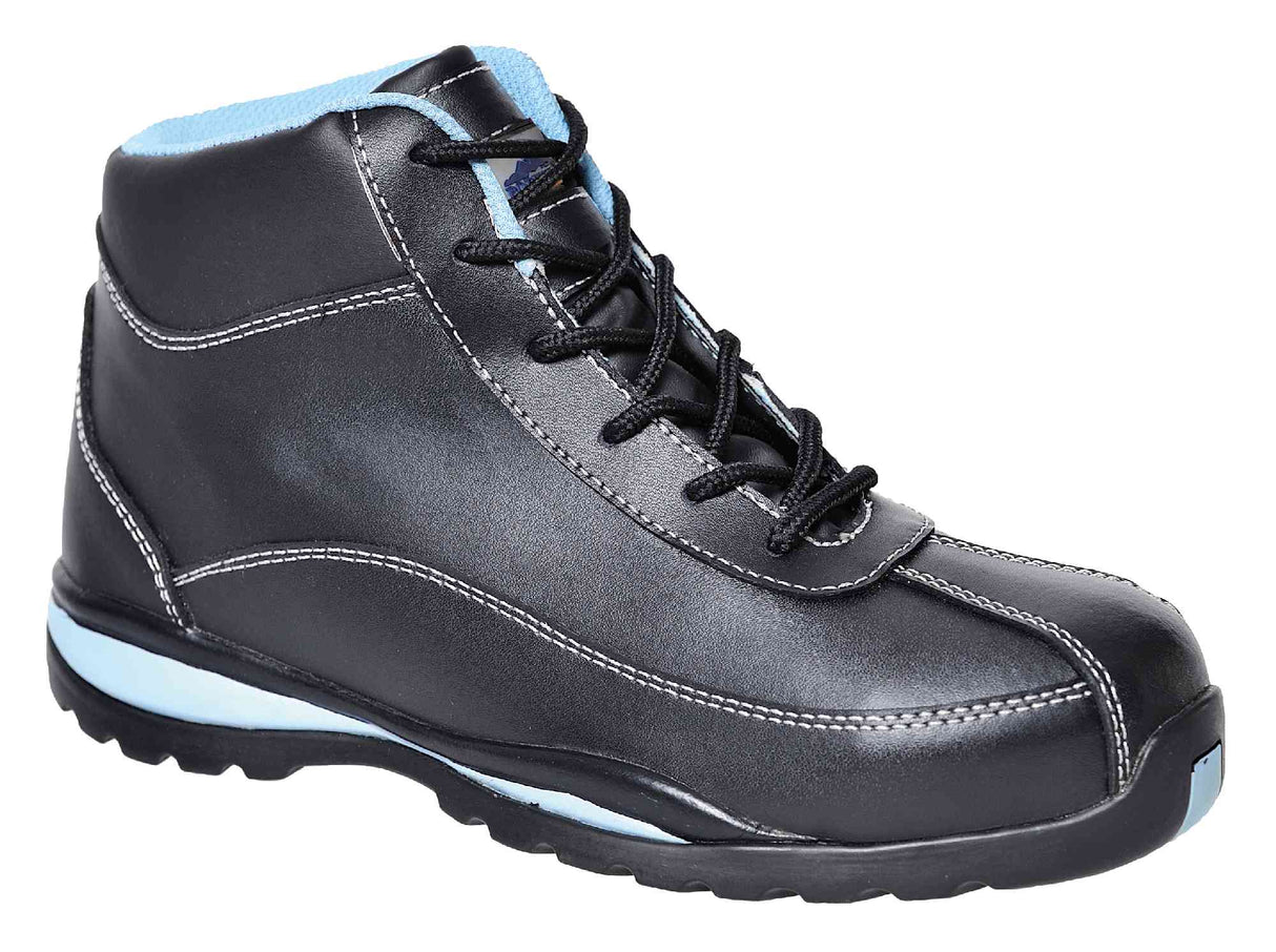 Portwest FW38 Steelite Steel Toe Cap S1-P HRO Ladies Safety Boots