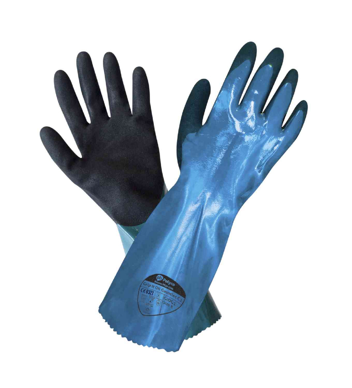 Polyco Grip It C1 Oil Chemical Resistant Gauntlets