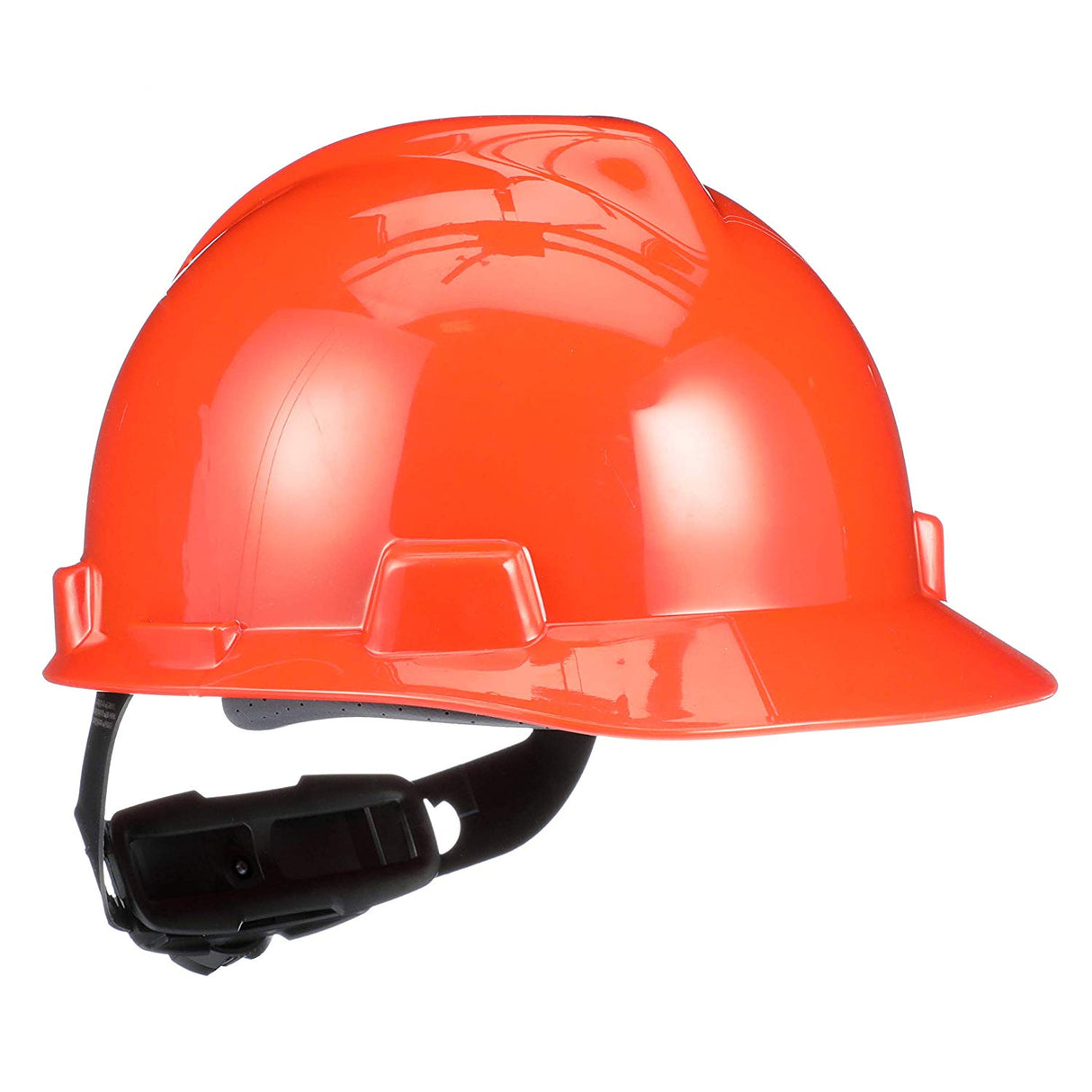MSA V-Gard Safety Helmet Fas-Track III Suspension Orange