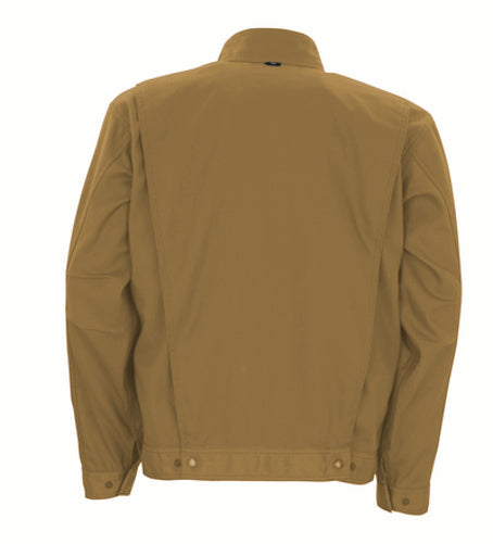 Mascot Gerona 03009-010 Multi-Pocket Front Zip Storm Flap Polycotton Work Jacket, Khaki