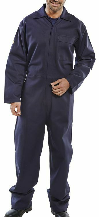 Harveys BS80 Harpoon Flame Retardant Proban Boiler Suit Navy