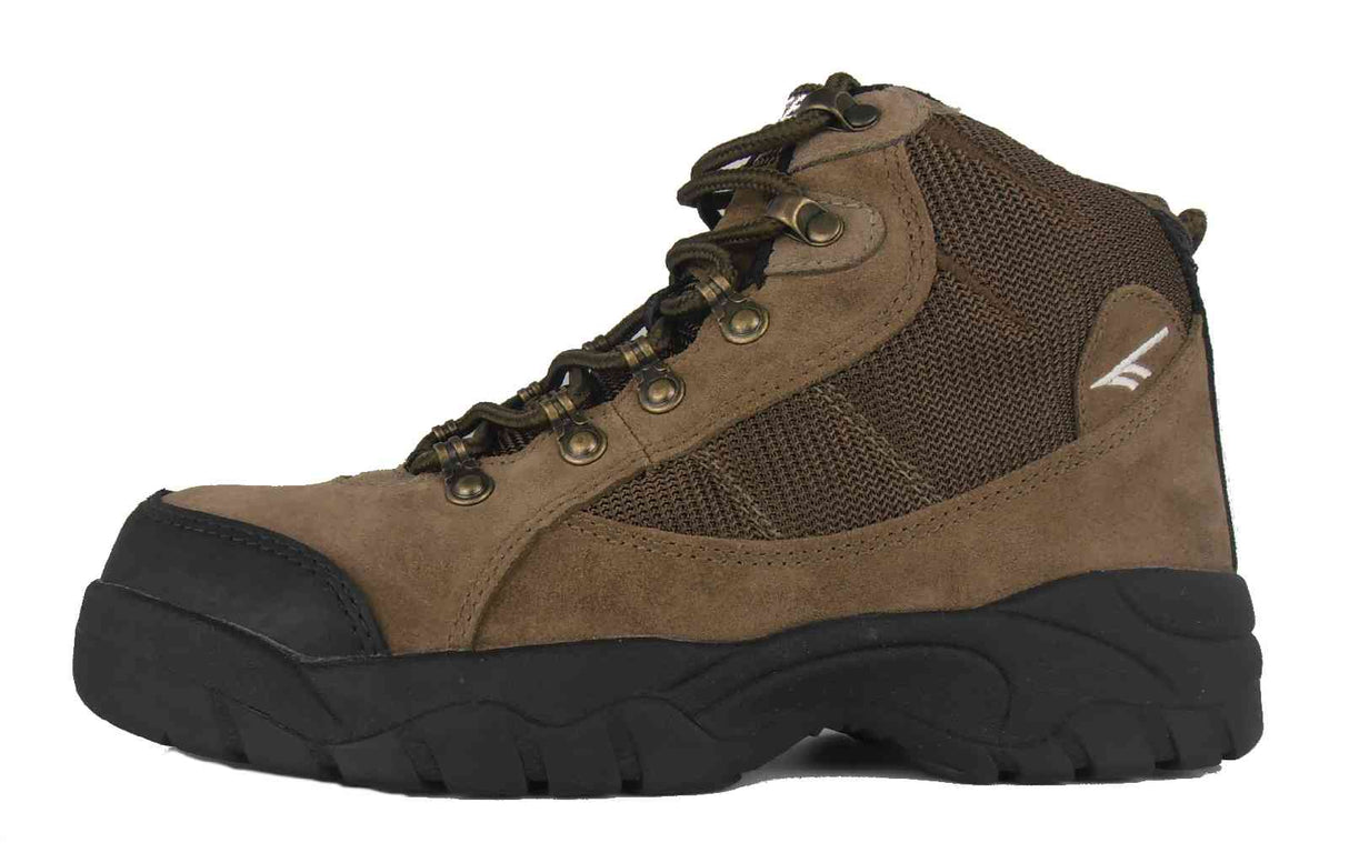 Hi-Tec Nebraska Safety Hiking Boots Brown