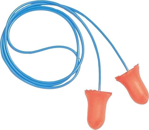 Howard Leight 3301130 Max SNR37 Corded Disposable Earplugs - Box of 100 Pairs