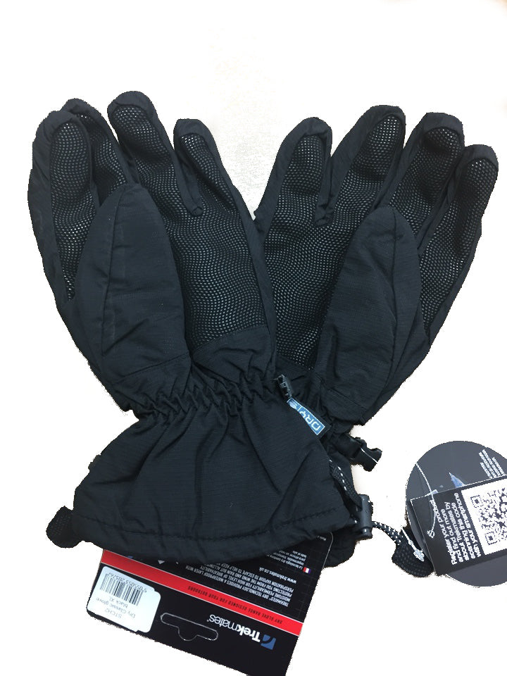 Trekmates Dry Insulated Black Waterproof Winter Gloves
