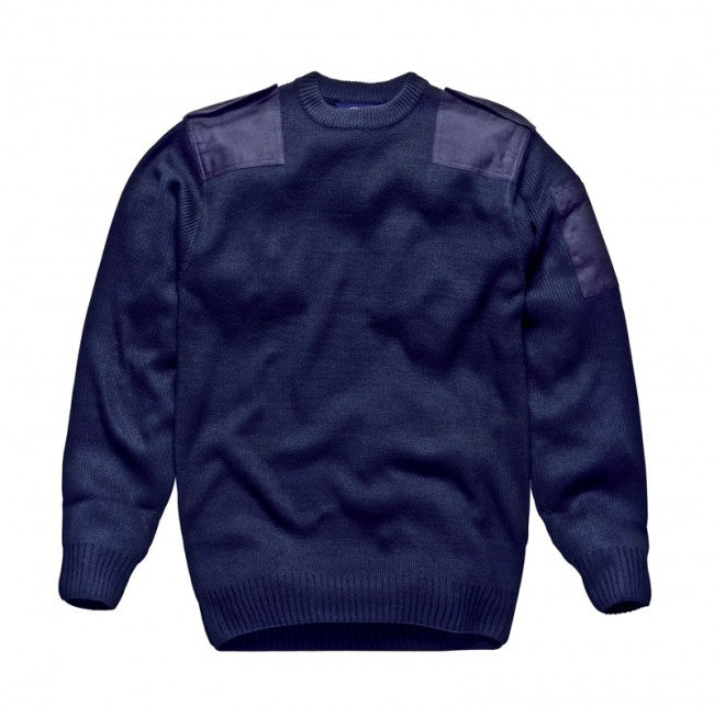 Dickies KN22100 Security Crew Neck Jumper Navy Size M