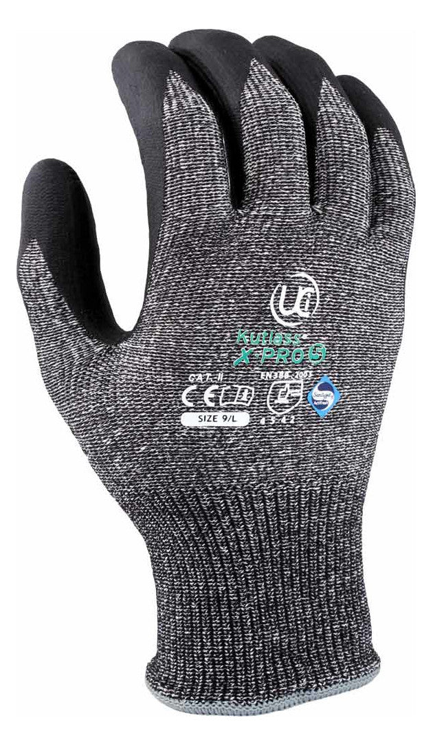 Ultimate Industrial Kutlass® XPRO5 Work Gloves Cut-5 Resistant Nitrile Coating