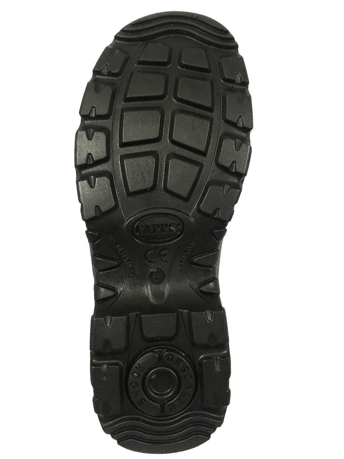 Capps LH811SM Chukka Safety Boot Antistatic Full Grain Leather S3 SRC Black