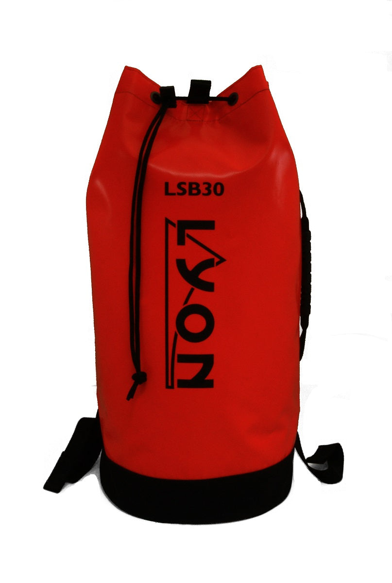 Lyon LBS30ZIP Rope Bag Weatherproof Red 30 Litre Capacity