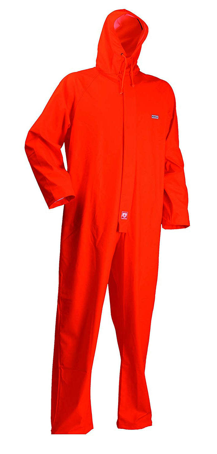 Lyngsoe FR-LR13 HI VIS Waterproof Flame Retardant Microflex FR Coverall