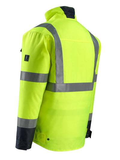 Mascot Penrith 15935-126 Hi Vis Quilted Lining Windproof Water-Repellent Winter Jacket Size L