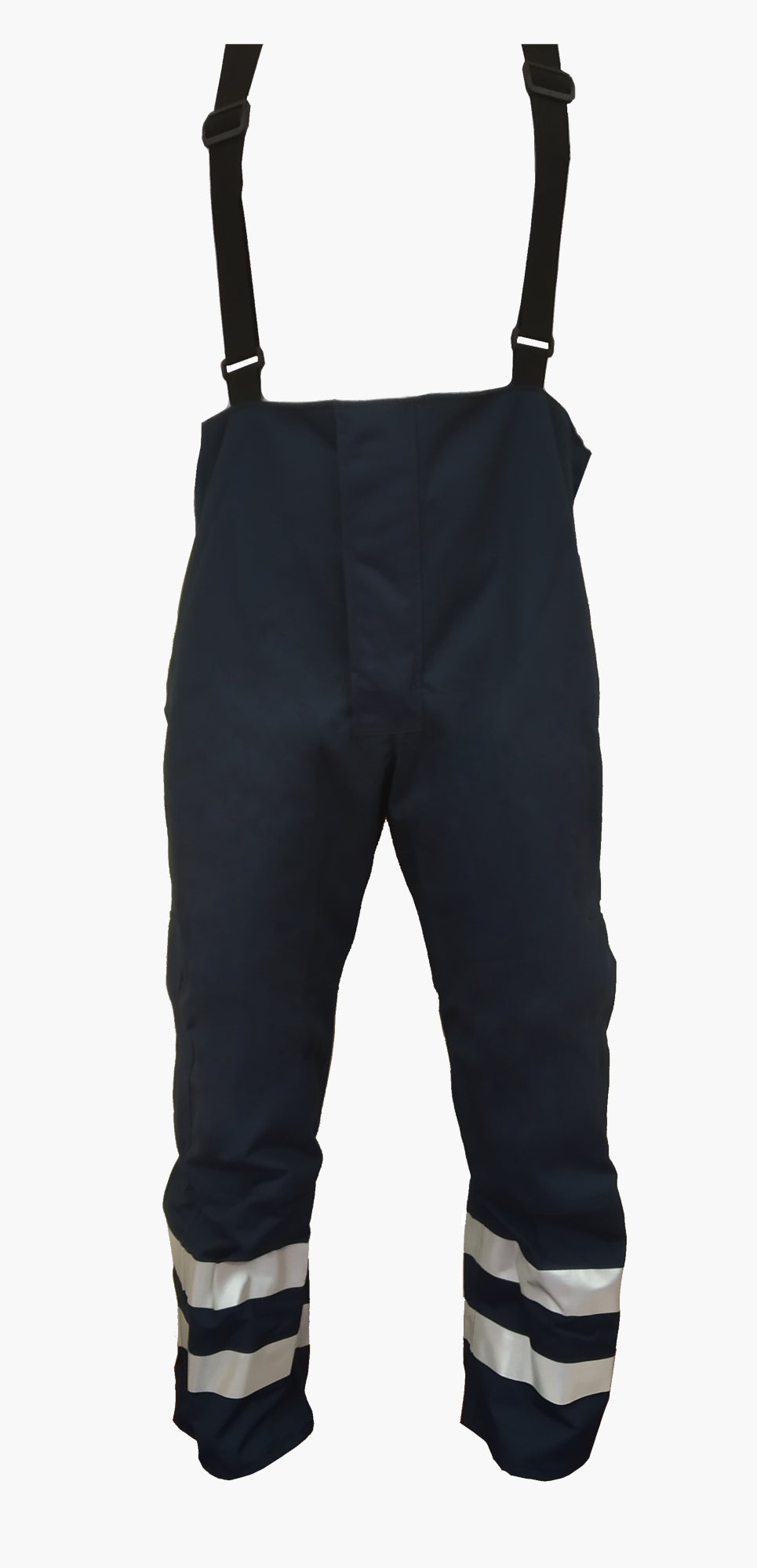 Arvello MP1057 FR Work Brace Trousers Waterproof HI Vis Flame Retardant Navy