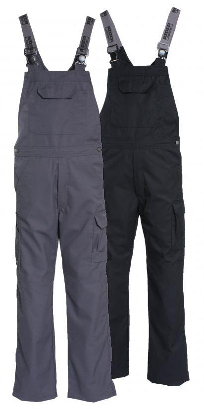 Tranemo 1140 Polycotton Comfort Light Mens Work Bib & Brace Dungarees Workwear