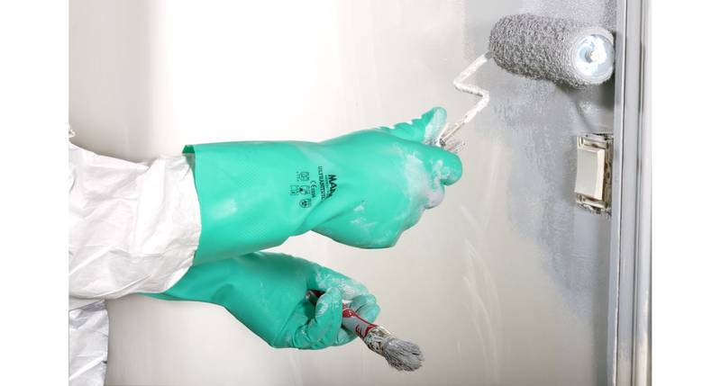 Mapa Ultranitril 492 Mechanical Resistance Chemical Protection Glove