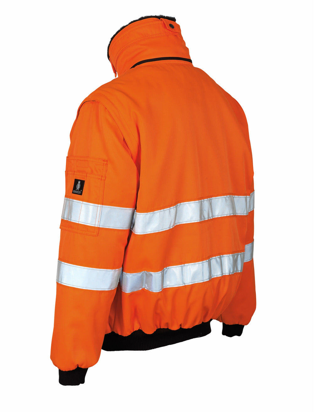 Mascot Innsbruck Water-repellent Orange Hi-Vis Pilot Jacket 00520-660-14