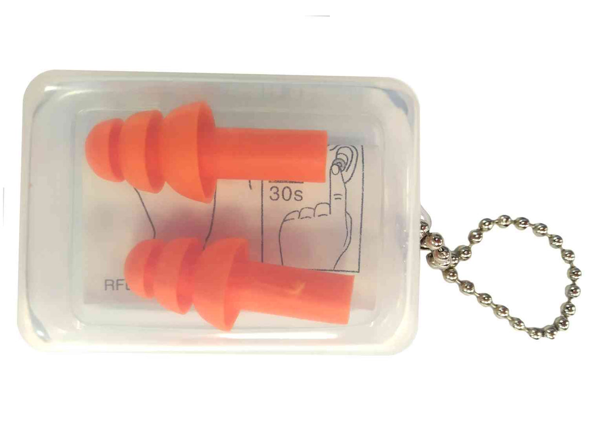 JSP MegaPlug Reusable Ear Plugs SNR 26dB 60 Pairs Box