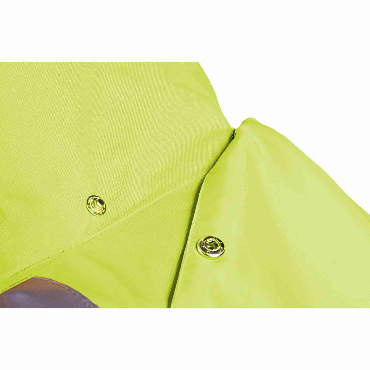 Sioen Monoco Hi-Vis Rain Jacket Waterproof PU Coating Large