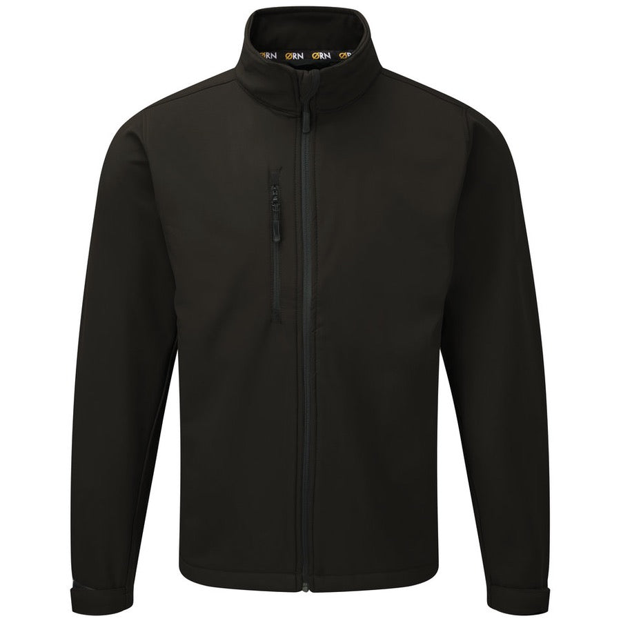ORN 4200 Tern Outdoor Coat Water Resistant Breathable Black Softshell Jacket