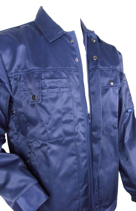 OptiPro Adastra BN245J Heavy Duty Drivers Jacket Cold Protection Navy