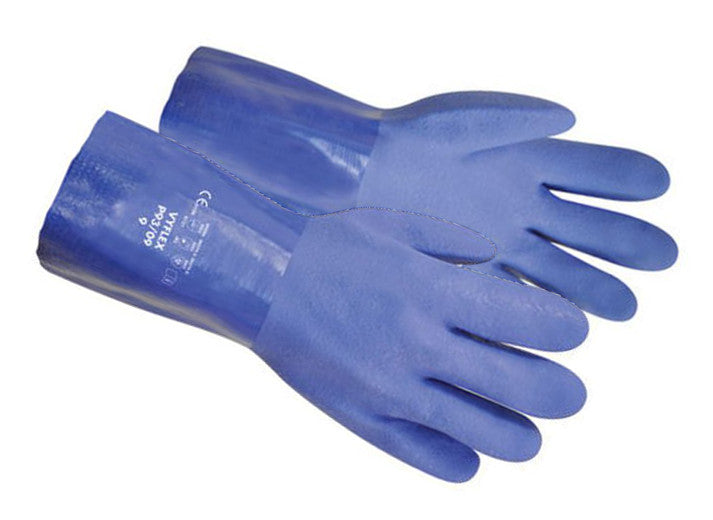 Polyco Vyflex P93 Seamless PVC Gloves 30cm Chemical Resistant