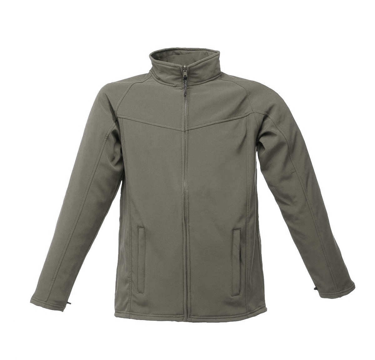 Regatta TRA642 Water Repellent Softshell Uproar Fleece Seal Grey