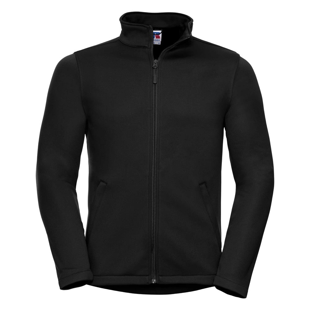 Russell 040M Dual Layer Water Repellent Black Smart Softshell Jacket, Size - XXL