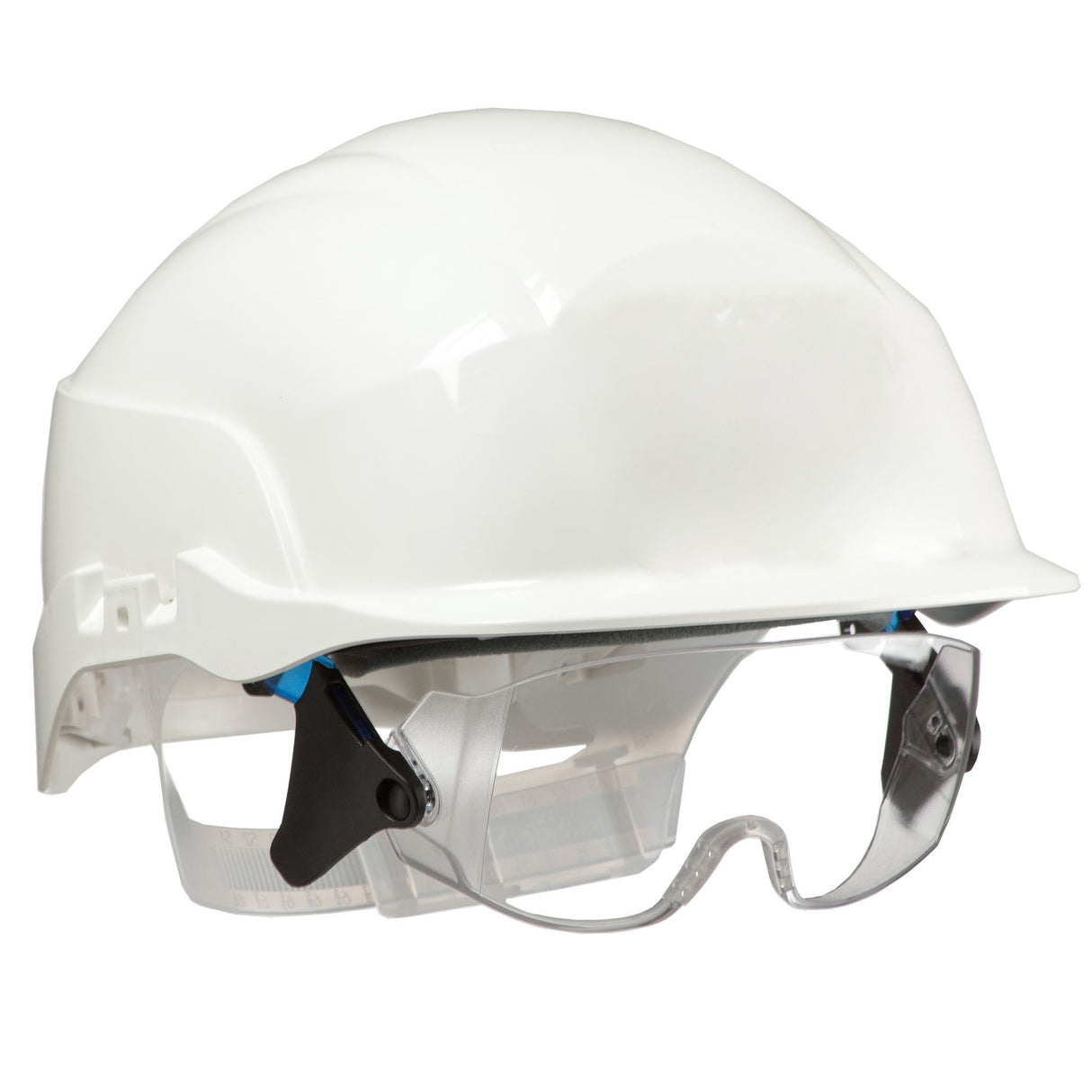 Centurion S20 Vision Safety Helmet with Retractable Visor White
