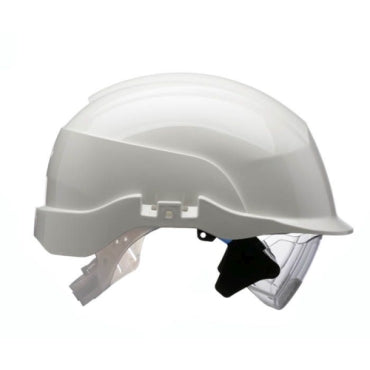 Centurion S20 Vision Safety Helmet with Retractable Visor White