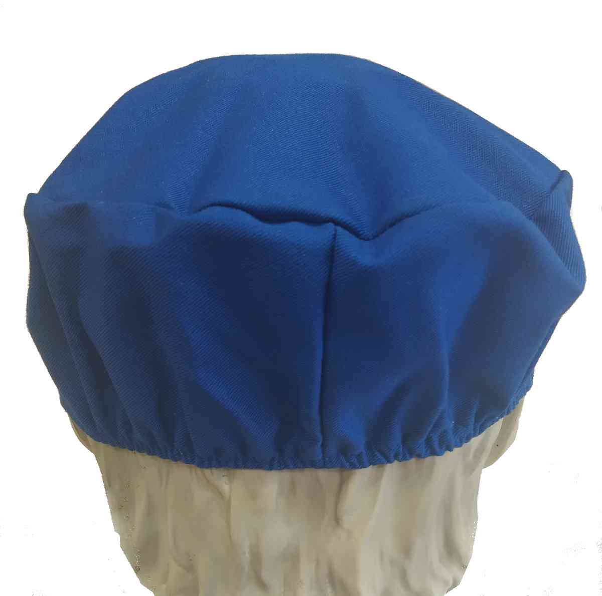 OptiPro Catering Skull Hat with Peak Royal Blue
