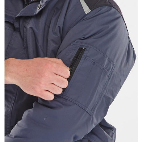 Beeswift PRJNBL Pioneer Waterproof Navy Bomber Jacket, Size - XL