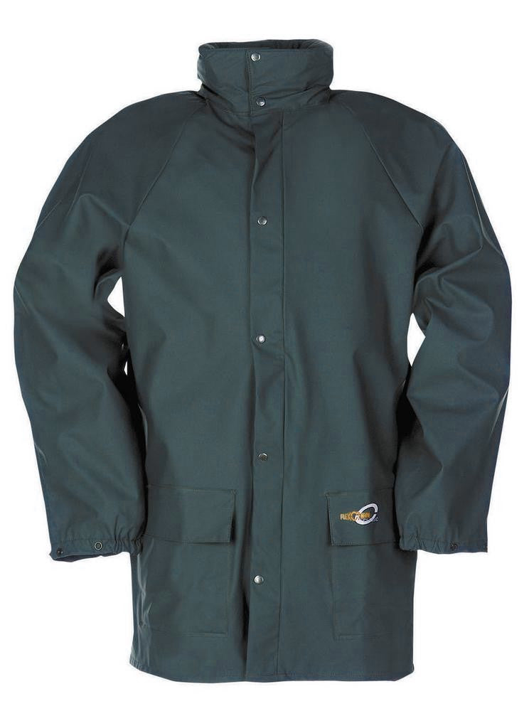Sioen 4820 Dortmund Waterproof Hooded Navy Rain Jacket, Size - XL