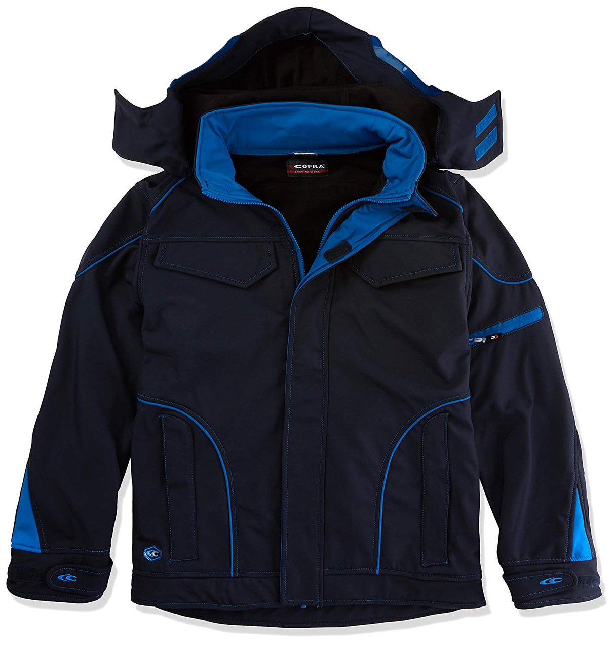 Cofra V415 Teka Water Resistant WindProof Dual Tone Winter Softshell Jacket