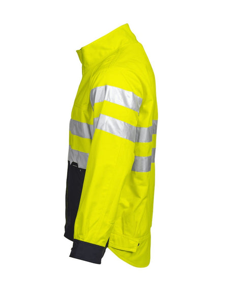 Projob 6401 Polycotton Hi Vis Pilot Style Jacket, Size - 2XL