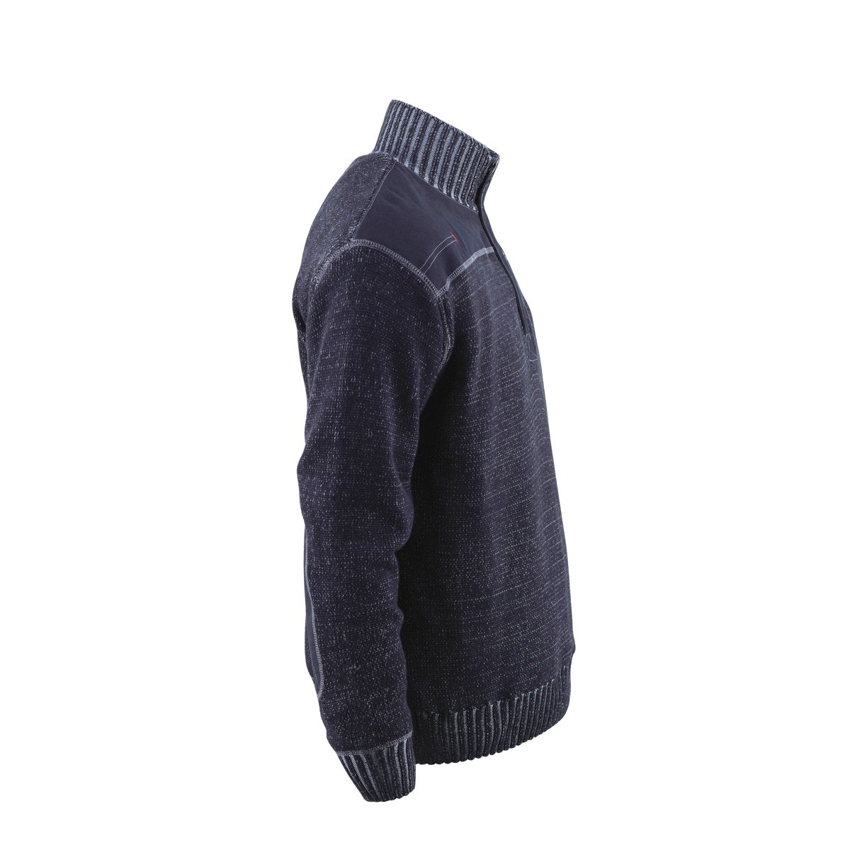 Mascot 50354-835 Naxos Men Knitted Jumper Blue/Grey, Size - Small