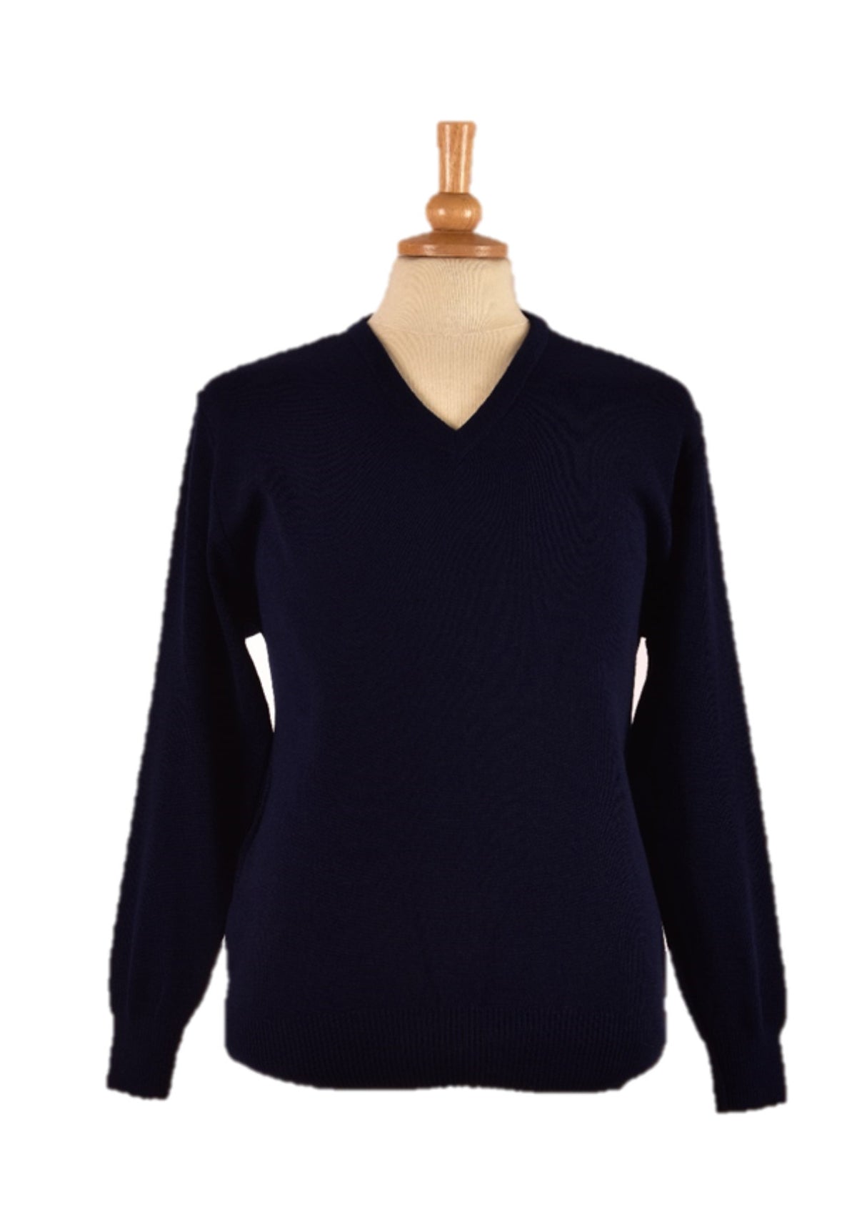 Balmoral Knitwear Ladies Deluxe Scottish Lambswool V-Neck Pullover