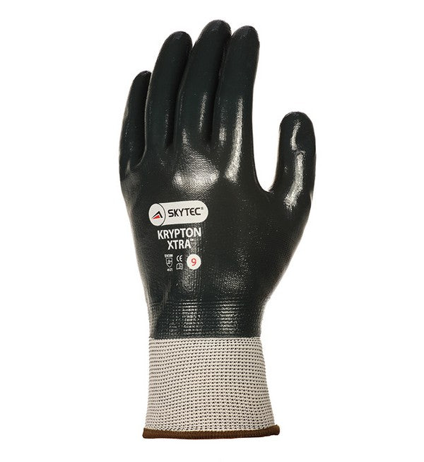 Skytec Krypton Xtra Full Nitrile Coated Work Gloves