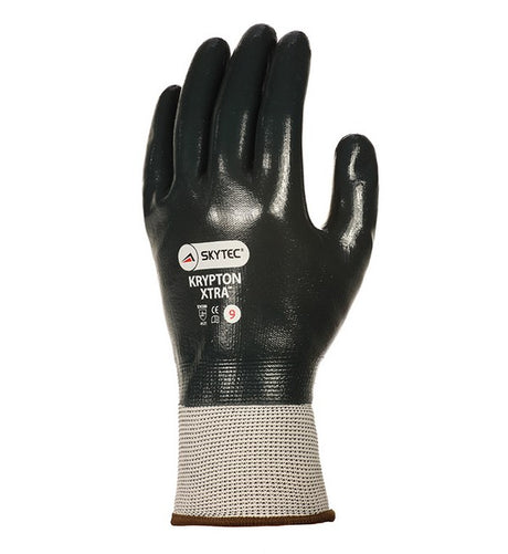 Skytec Krypton Xtra Full Nitrile Coated Work Gloves