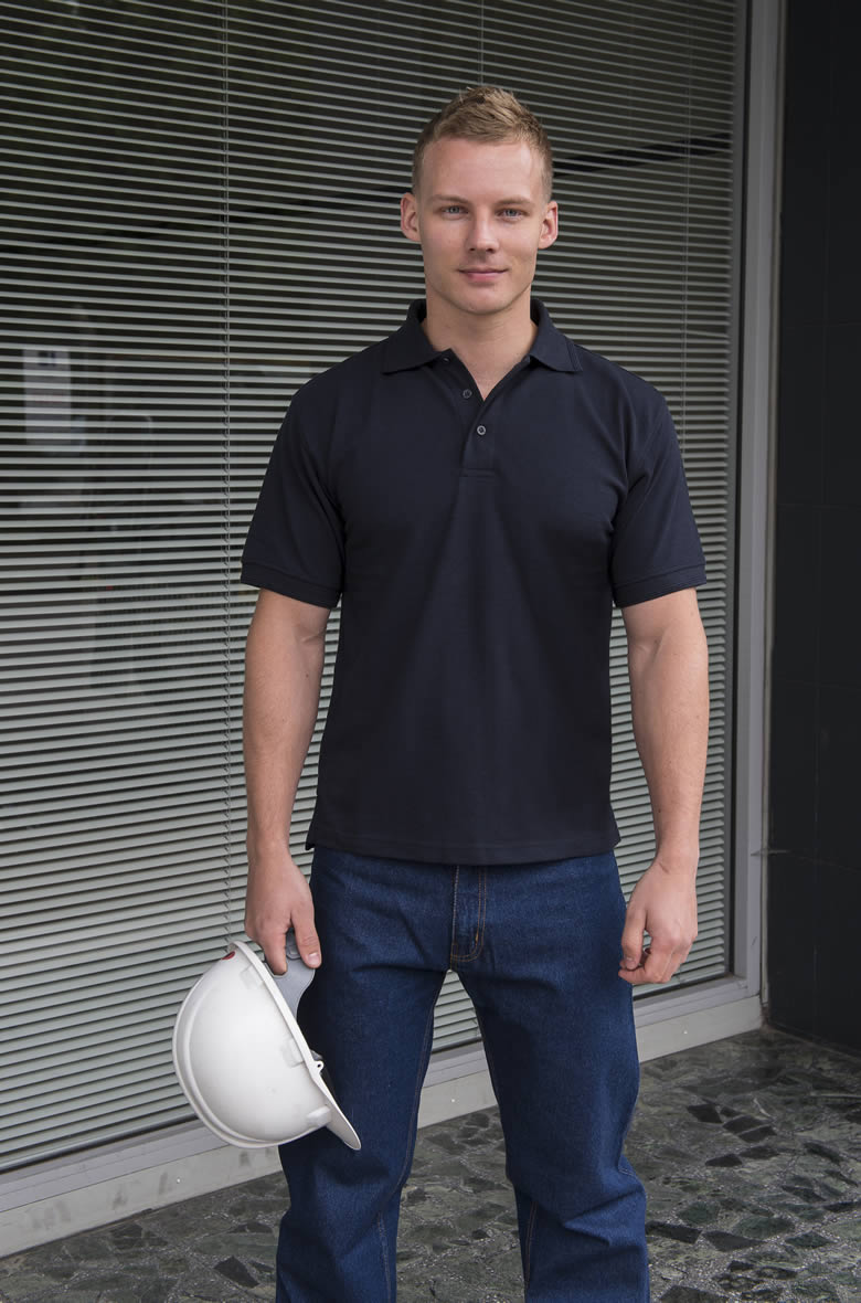 RtXtra RX150 Short Sleeve Navy Premium Polo Shirt