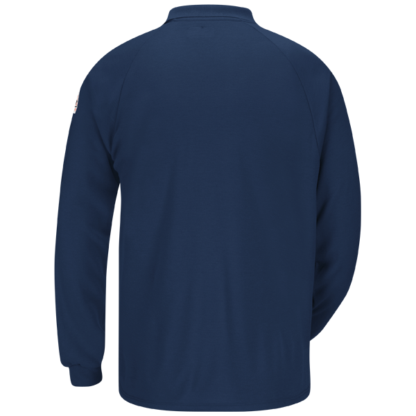 Bulwark Polo Shirt SMP2NV FR Arc Resistant Cat 2 Rating Navy